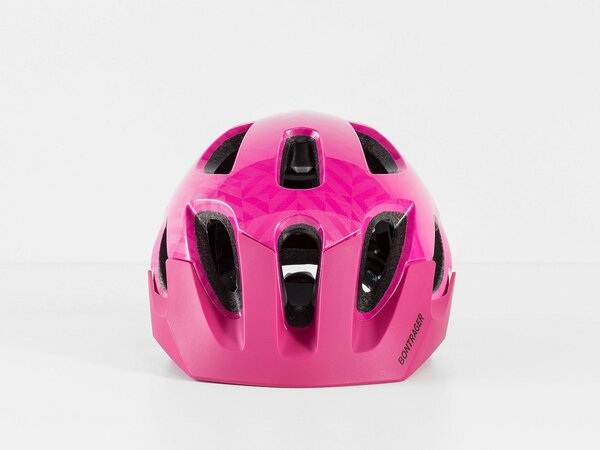 Prilba Bontrager Tyro Youth Bike Helmet Flamingo Pink/Black