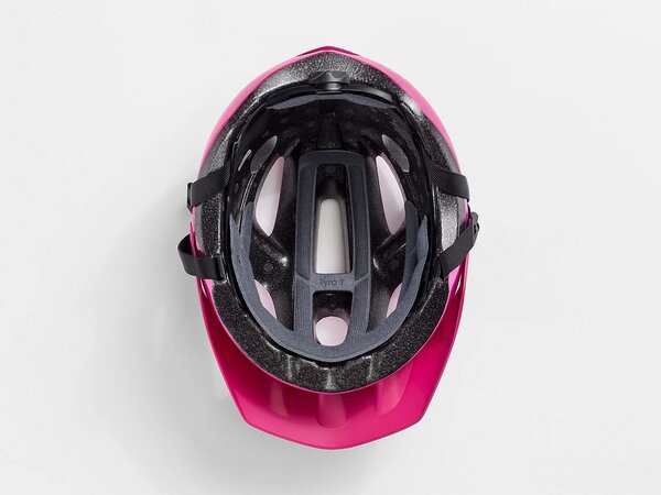 Prilba Bontrager Tyro Youth Bike Helmet Flamingo Pink/Black