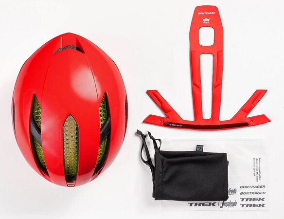 Prilba Bontrager XXX WaveCel Red