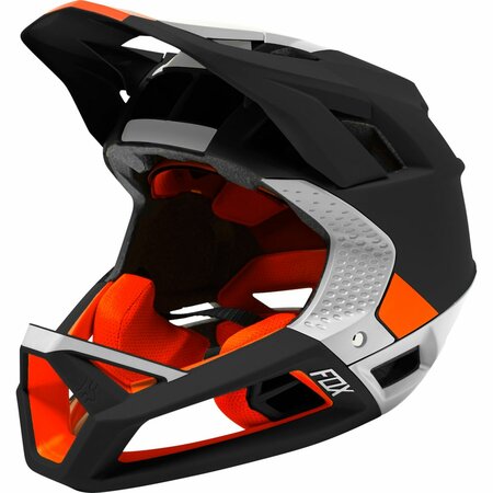 Prilba Fox Racing Proframe Helmet Blocked Black