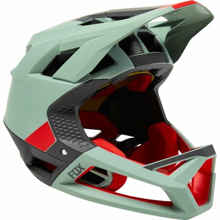 Prilba Fox Racing Proframe Helmet Blocked Eucalyptus