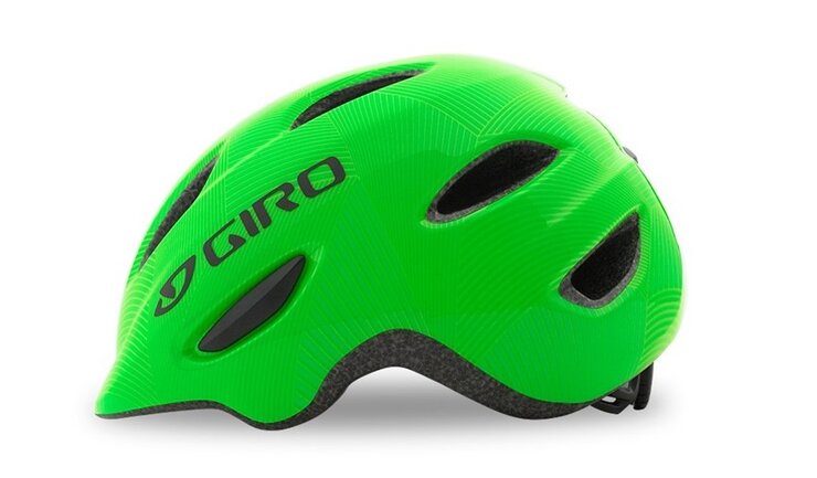 Prilba Giro Scamp Green/Lime Lines