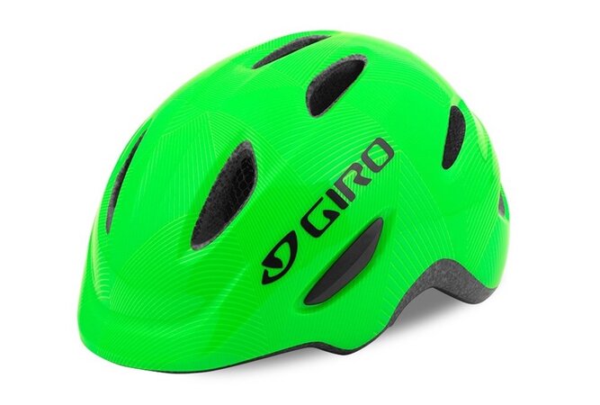 Prilba Giro Scamp Green/Lime Lines