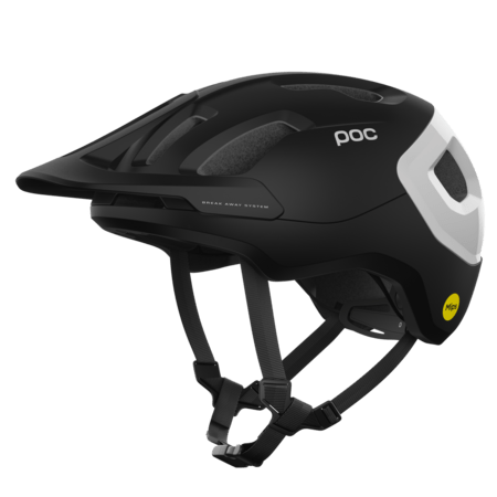 Prilba POC Axion Race MIPS Uranium Black Matt/Hydrogen White