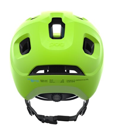 Prilba POC Axion Spin Fluorescent Yellow/Green Matt Prilba POC Axion Spin Fluorescent Yellow/Green Matt