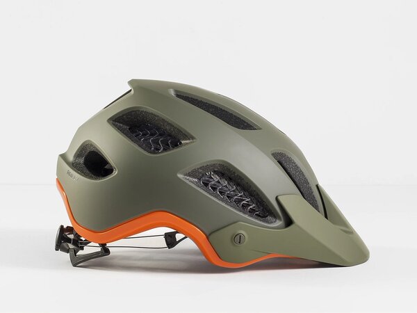 Prilba Bontrager Rally WaveCel Dark Green/Orange