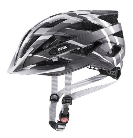 Prilba Uvex Air Wing CC Black/Silver Mat