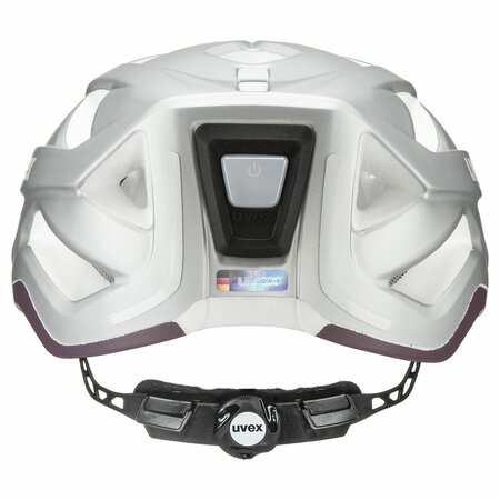 Prilba Uvex City Active Silver Plum Mat