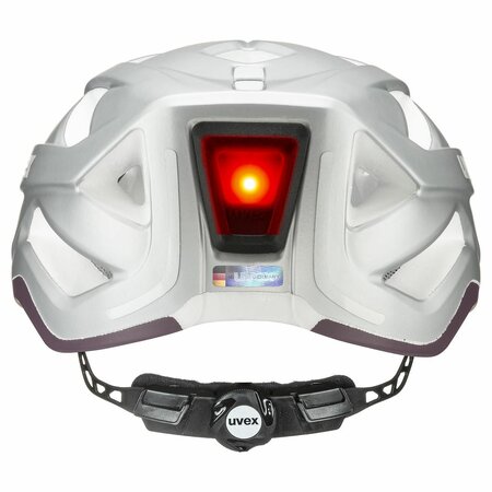 Prilba Uvex City Active Silver Plum Mat