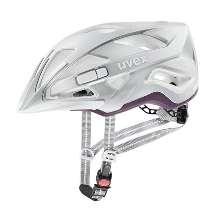 Prilba Uvex City Active Silver Plum Mat