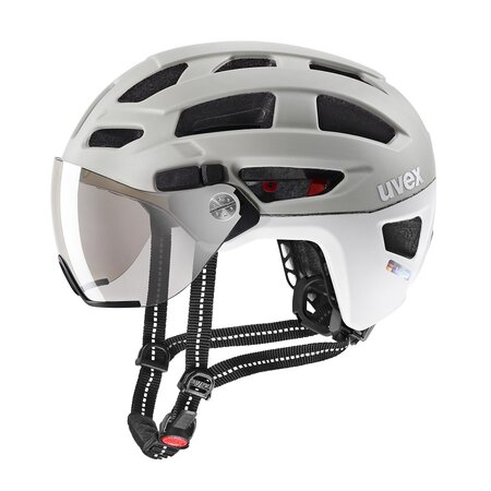 Prilba Uvex Finale Visor Sand/White Mat