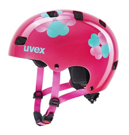 Prilba Uvex Kid 3 Pink Flower