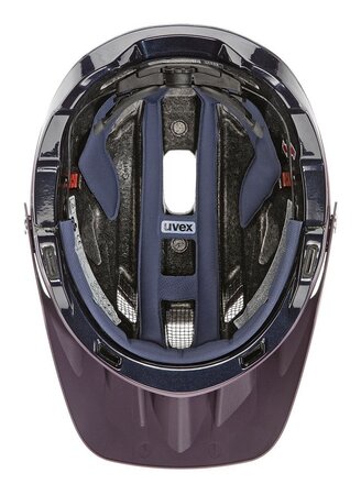 Prilba Uvex Quatro Integrale Plum/Deep Space Mat