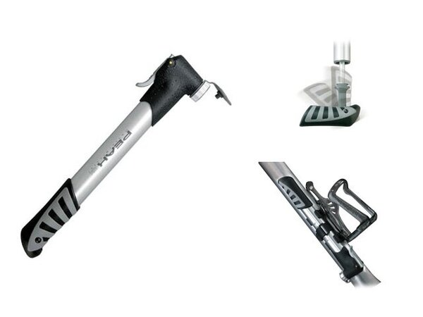 Pumpa Topeak Peak DX II Silver Color