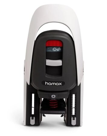 Detská sedačka na nosič Hamax Caress White/Black