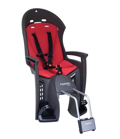 Detská sedačka Hamax Smiley Grey/Red