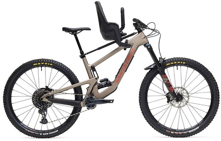Kombinovaná sada prednej detskej sedačky/riadidiel Kids Ride Shotgun Pro Evo MTB