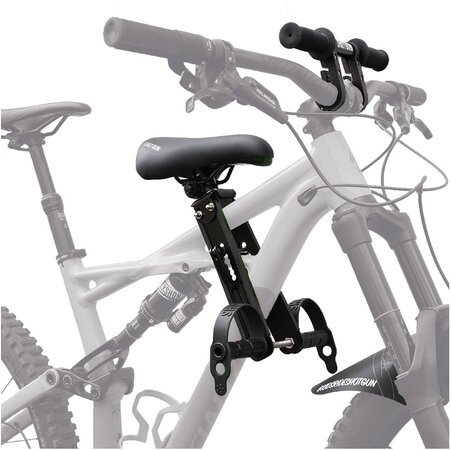 Kombinovaná sada prednej detskej sedačky/riadidiel Kids Ride Shotgun Pro Evo MTB