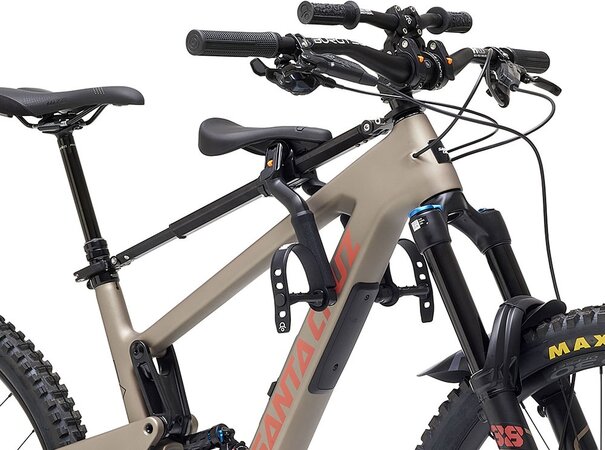 Kombinovaná sada prednej detskej sedačky/riadidiel Kids Ride Shotgun Pro Evo MTB