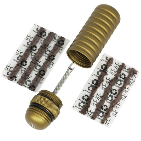 Sada Peaty's Holeshot Tubeless Puncture Plugger Kit Black