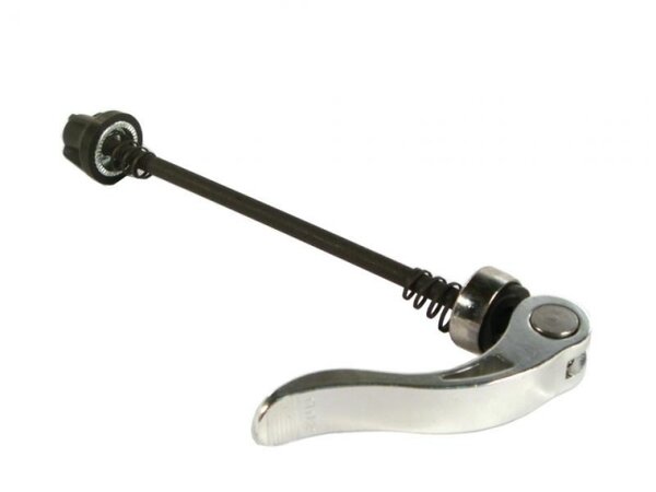 Rýchloupinák náboja SunRace QR63R 149mm, zadný, strieborný Rýchloupinák náboja SunRace QR63R 149mm, zadný, strieborný