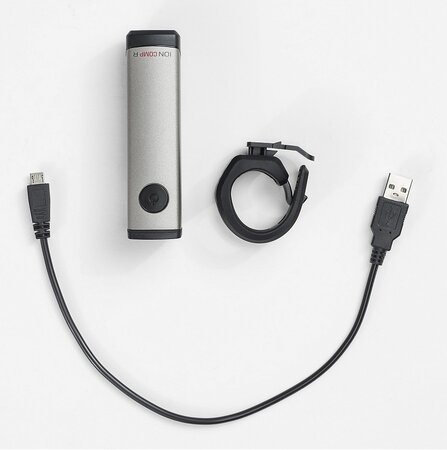 Predné svetlo Bontrager Ion Comp R Metallic Dark Silver