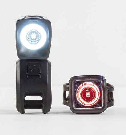 Sada svetiel Bontrager Ion Comp R/Flare R City Set Metal