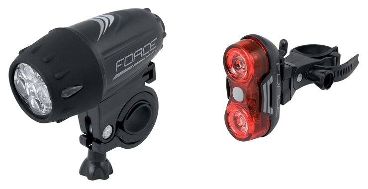 Sada svetiel Force Eyes batériové predné + zadné