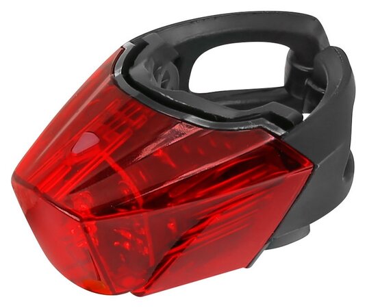 Zadná blikačka Force Crystal 30LM, 3x LED, USB