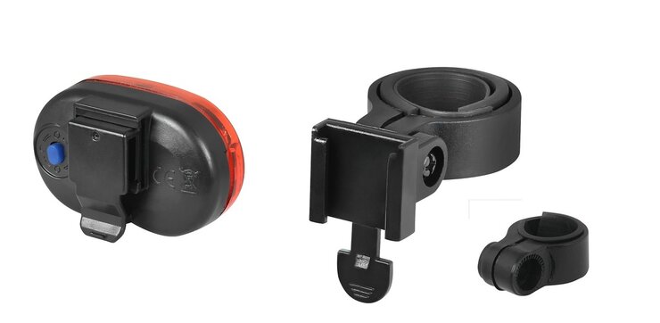 Zadná blikačka Force TRI 3LM 3 LE, baterie