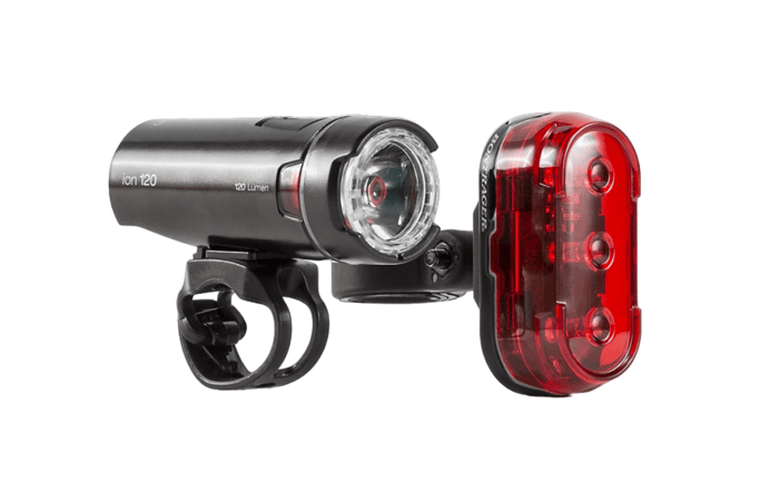 Svetlo Bontrager lon 120/Flare 1 Sada Čierna