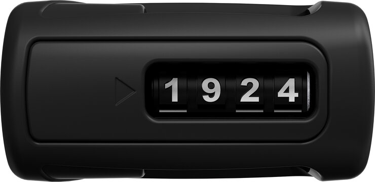 Zámok Abus Bordo 6000C/90 Black SH