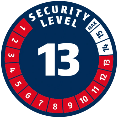 Zámok Abus Bordo 6200K/120 Black SH