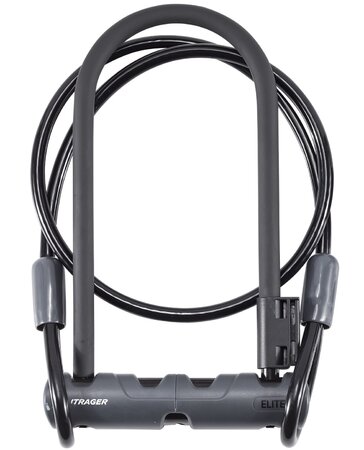 U-Zámok Bontrager Elite na kľúč zo 122cm lankom U-Zámok Bontrager Elite na kľúč zo 122cm lankom