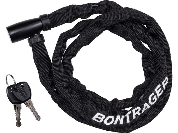 Zámok reťazový Bontrager Comp Keyed Chain Lock Long Black