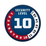 Zámok Abus Bordo 6000/90 Red SH