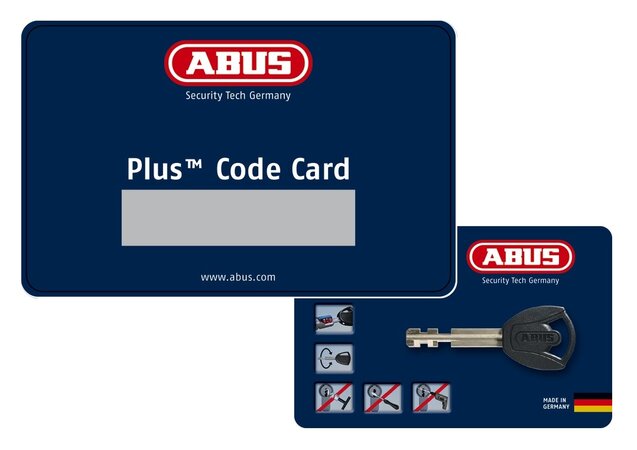 Zámok Abus Bordo 6000/90 Red SH