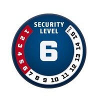 Zámok Abus Steel O-Flex Tresor 1360/85 Black