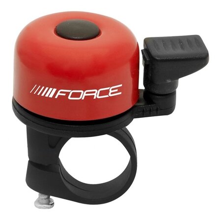 Zvonček Force Mini Fe/plast 22,2 mm paličkový Červená