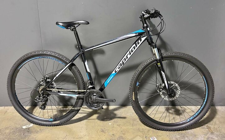 Testovaný bicykel Capriolo Oxygen Black/Blue/White 2020