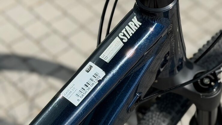 Testovaný bicykel CTM Stark 3.0 Tmavá Modrá 2026