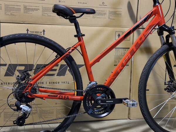 Testovaný bicykel Kellys Clea 70 Red