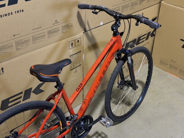 Testovaný bicykel Kellys Clea 70 Red