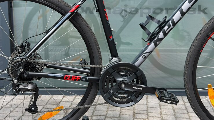 Testovaný bicykel Kellys Cliff 90 Black