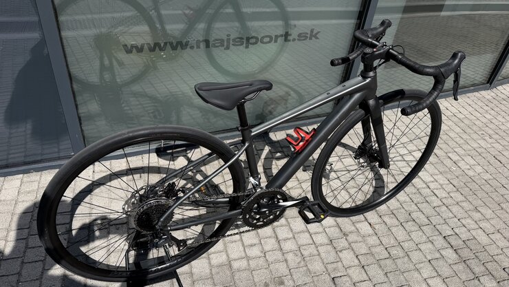 Testovaný bicykel Trek Domane AL 2 Gen 4 Matte Lithium Grey 2026 R210