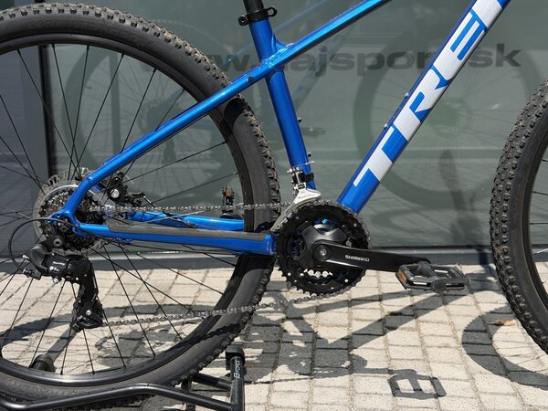 Testovaný bicykel Trek Marlin 4 Alpine Blue R115