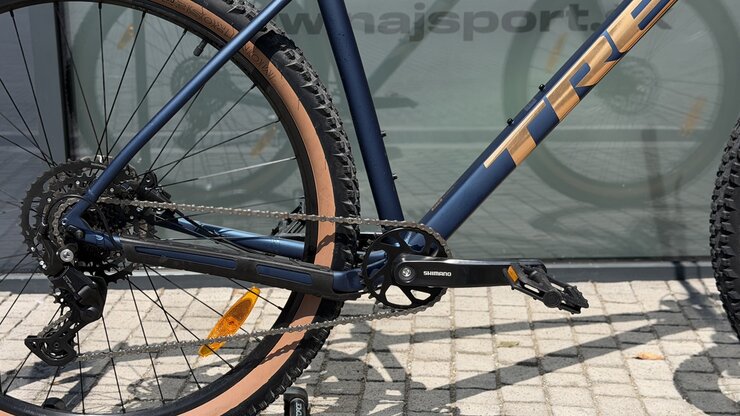 Testovaný bicykel Trek Marlin 5 Gen 3 Mulsanne Blue 2026 R108