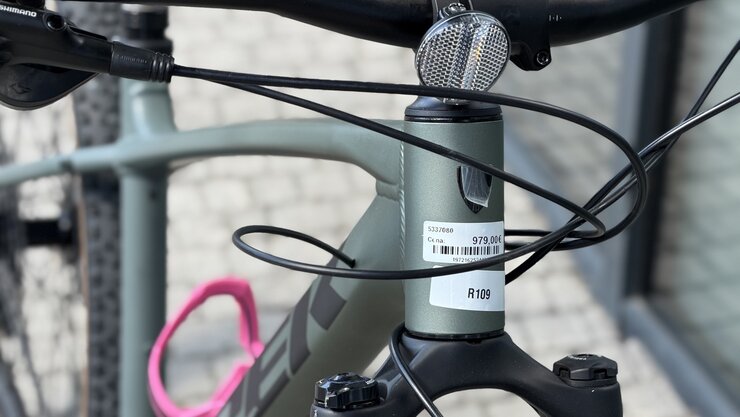 Testovaný bicykel Trek Marlin 6 Gen 3 Matte Lichen/Keswick Green Fade 2026 R109