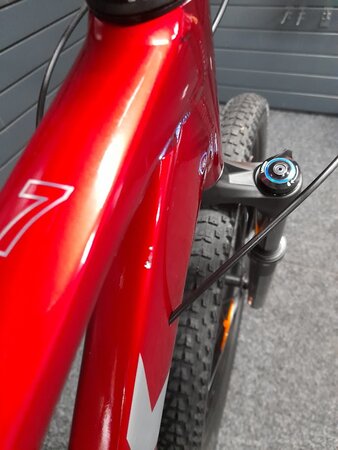 Testovaný bicykel Trek Marlin 7 Gen 3 Fury Red B-KH-5