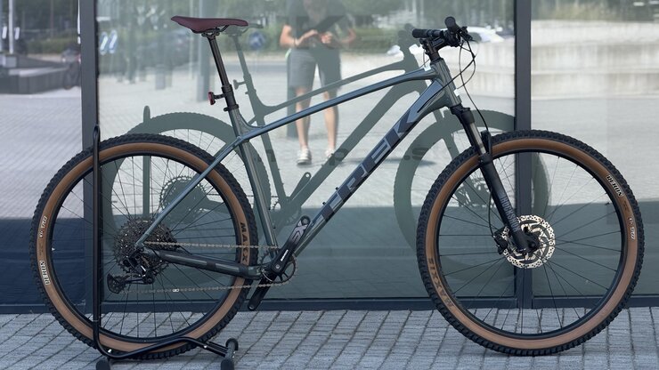 Testovaný bicykel Trek Marlin 7 Gen 3 Keswick 2025 R113